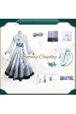 Identity V Embalmer Aesop Carl Collaboration China Academy of Art Mo Yun Hanfu Cosplay Costume